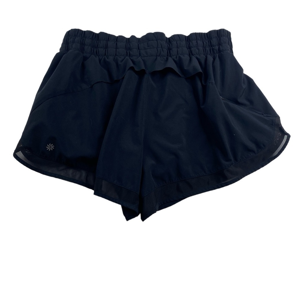ATHLETA MESH RACER RUN MID RISE 4" SHORT